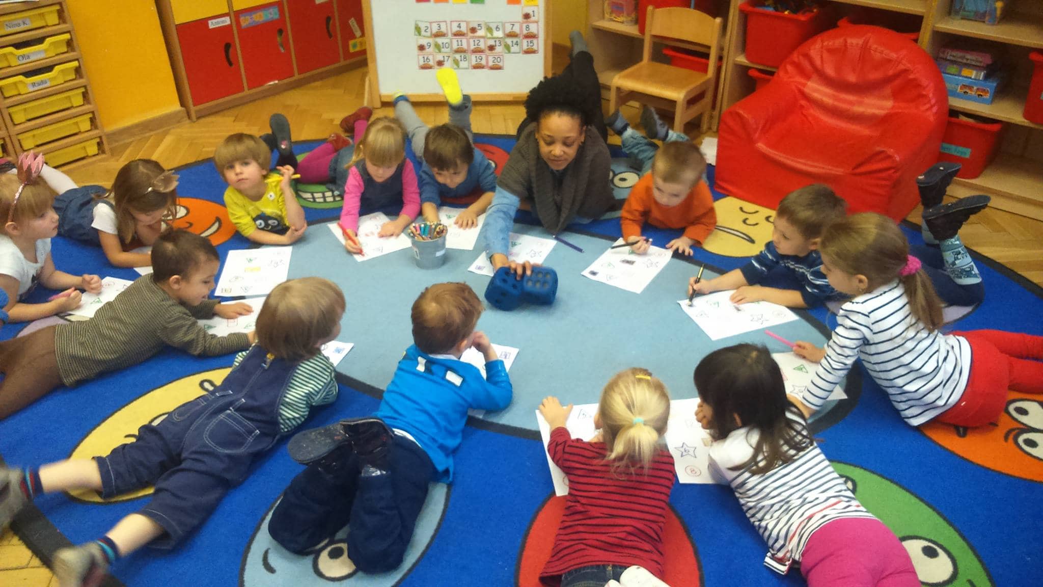 ITSW preschool in Warsaw teaches like polisch, englisch, american or french kindergarten