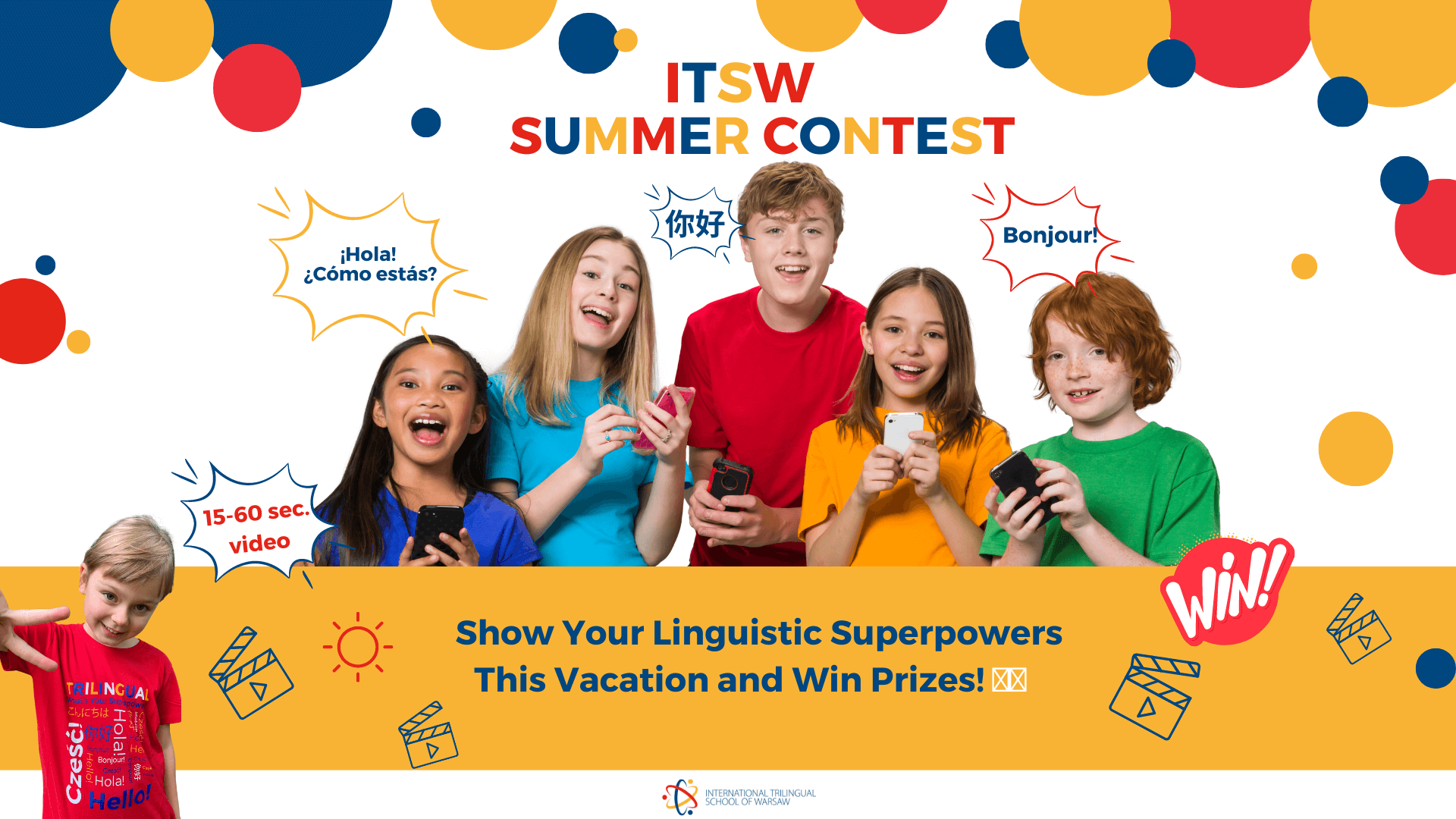 This summer show your linguistic skills and win prizes!
