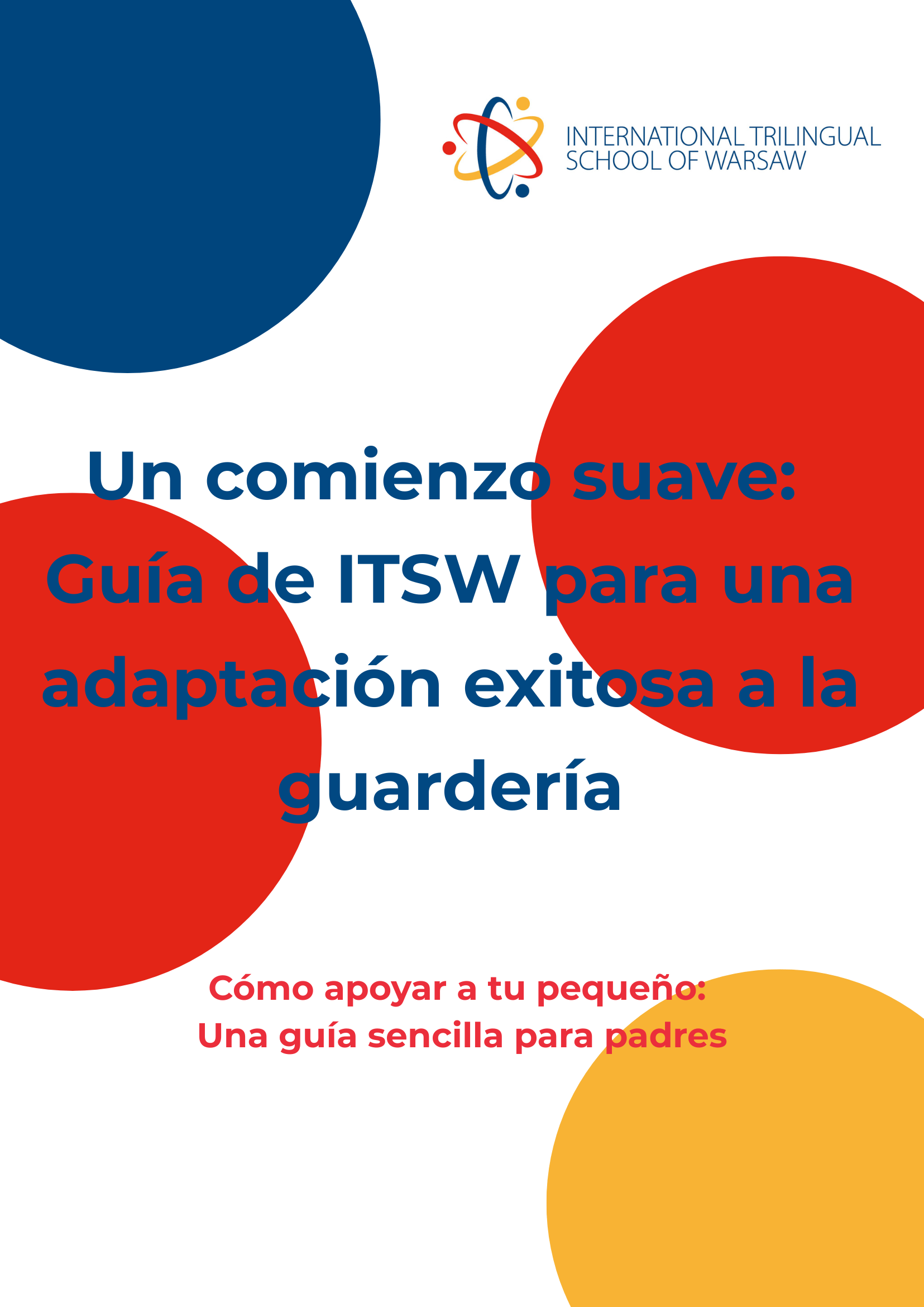 (Spanish) E-Book Eingewöhnung in der Krippe | ITSW Warschau